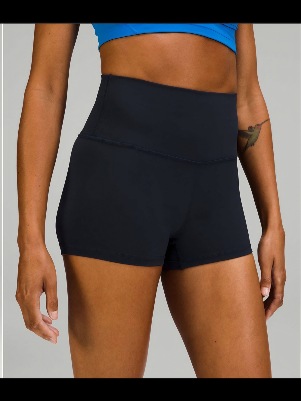 Lululemon 4" High-Rise Align Short In True Navy